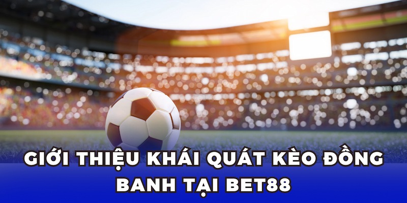 Giới thiệu khái quát kèo đồng banh tại cổng game