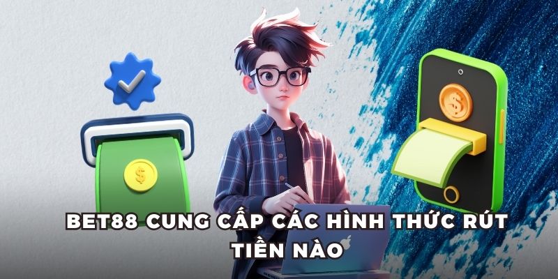 Bet88 cung cấp các hình thức rút tiền nào